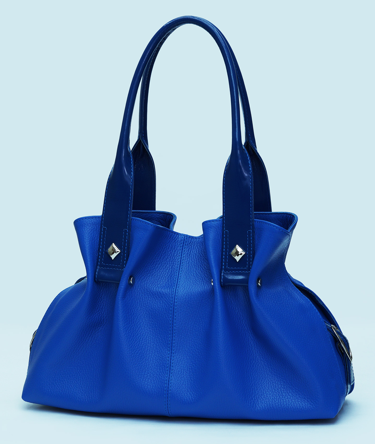 Купить голубую сумку женскую