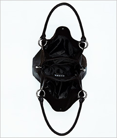 Женская сумка из натуральной коричневой кожи и замши